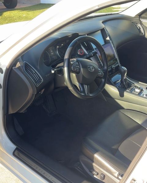 Infiniti Q50 interior, interior detail by Heavenly Details