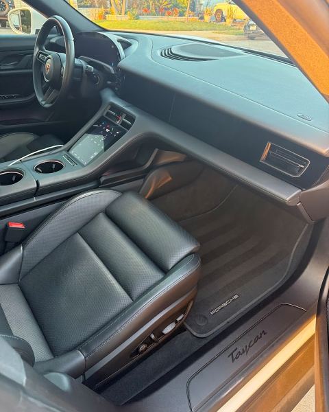 Porsche Taycan interior, interior detail by Heavenly Details