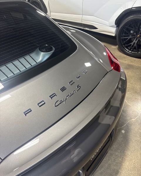 Porsche Cayman S, exterior detail by Heavenly Details